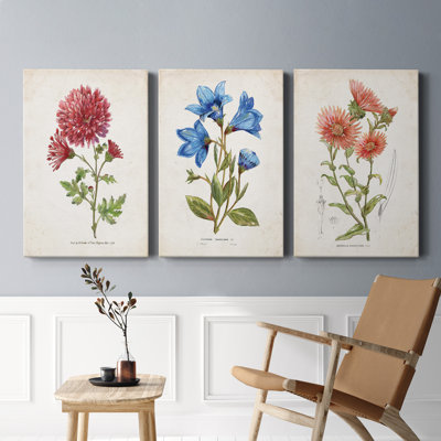 " Botanical I " 3 - Pieces