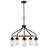 Albie 5 - Light Wagon Wheel Chandelier