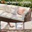 Ensemble de conversation modulaire en rotin pour 6 personnes avec coussins-148817388-162976494
