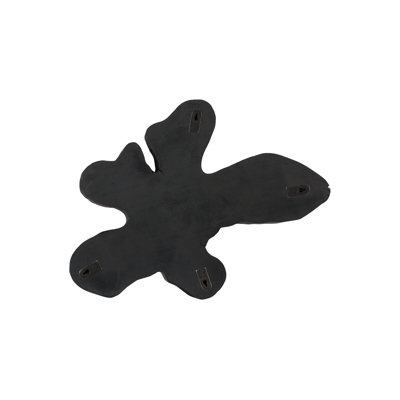 Teak Slice Wall Décor, Md, Black