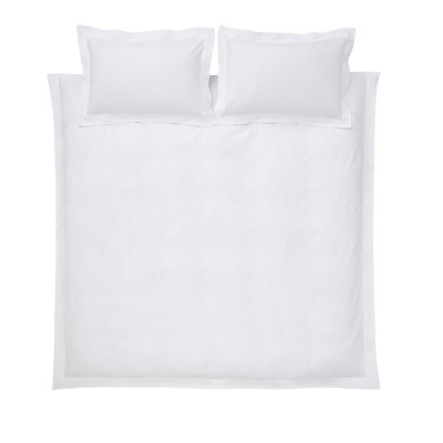 400 Thread Count 100% Cotton Sateen Duvet Cover Set with Pillowcases