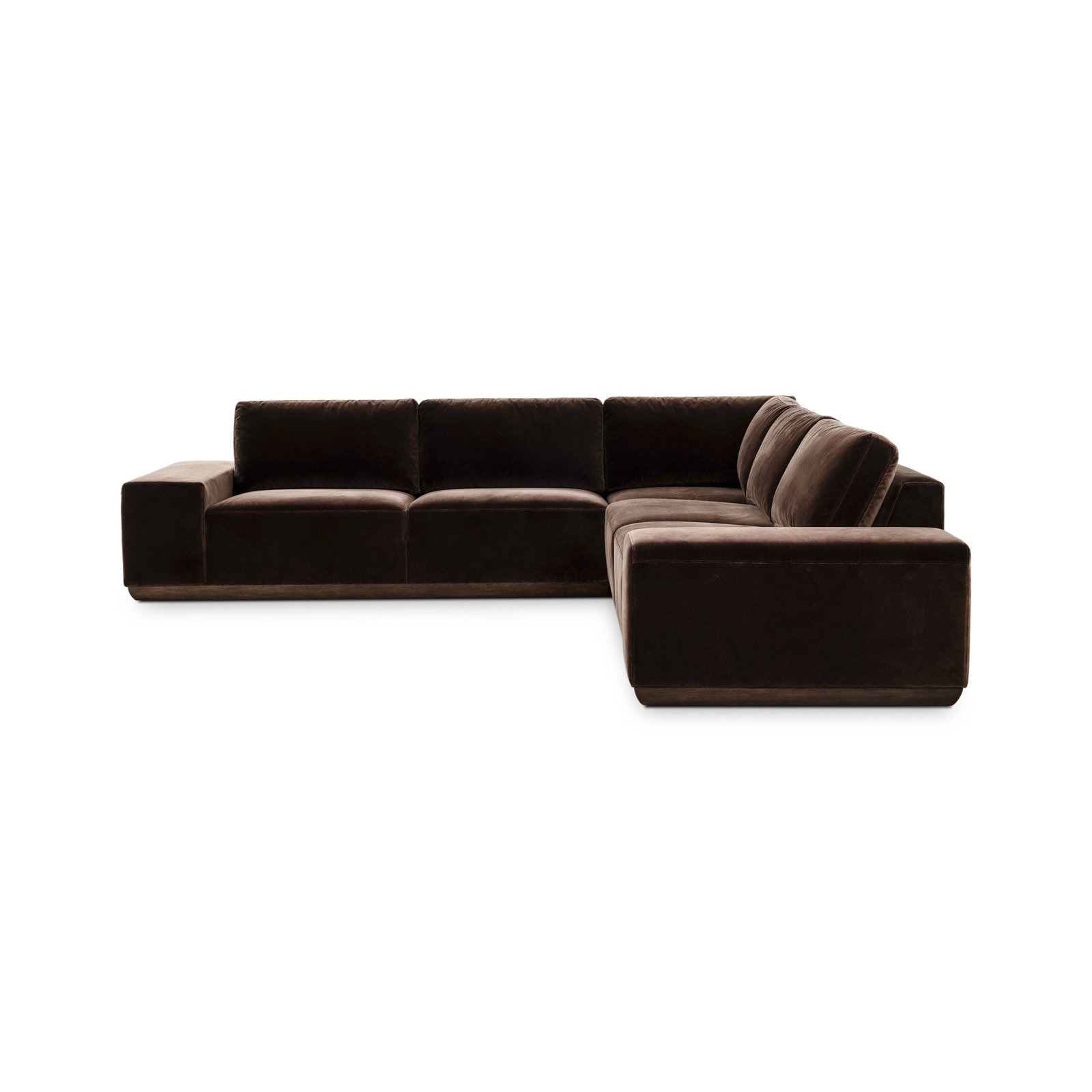 Jianna 3PC Sectional-Surrey Cocoa