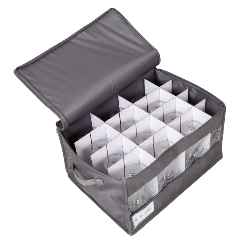Fabric Stemware Storage