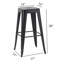 Tabouret de comptoir de 30 pouces (chaises de salle à manger uniquement)-912418401