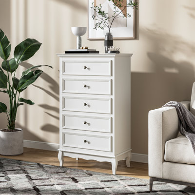 Blane 46" H X 27.6" W Manufactured Wood 5-Drawer Dresser
