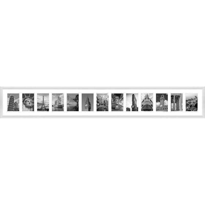 Lalana Collage Picture Frame, Glossy White