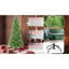 Arbre de Noël de 4 pi, 424 pointes, matériau Pe +, conception à charnières, installation rapide, support solide, petits espaces, appartements, branches festives minces et réalistes, assemblage rapide, vestibules, espaces,