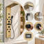 Colonne de douche de 132 cm (52 ​​pouces), inverseur 6 voies en acier inoxydable avec pommeau de douche effet pluie, jets de massage corporel, douchette et indicateur de température numérique-128817870