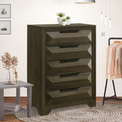 Commode 5 tiroirs Boudin