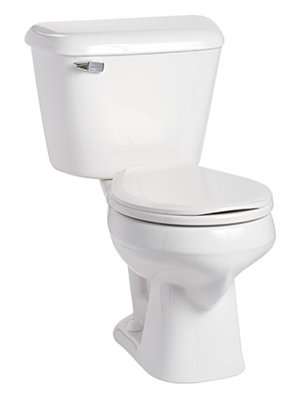 Toilette ronde 2 pièces 1,6 gpf (siège non inclus) Alto