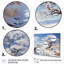 Décoration murale arbres blancs «Winter Tree Winters II» - 93-514899086-514899839