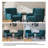 Jaqueze Upholstered Blue Velvet Tufted Wide Back Armchair with Solid Wood Leg-1922718237