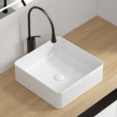Meuble-lavabo pour salle de bain en céramique Durable
