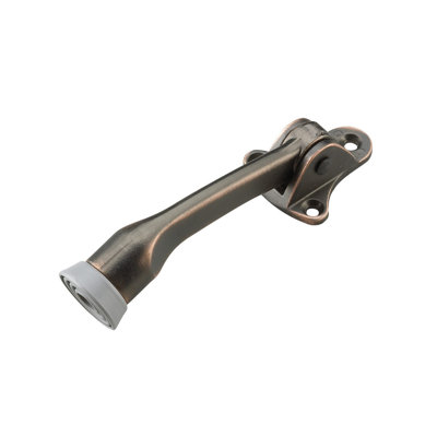 Butoir de porte rabattable en acier