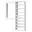Système de garde-robe modulaire, conception polyvalente et personnalisable pour un rangement et une organisation efficaces-124865313