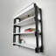 Mikenas Murphy Folding Table and Wall Shelf (MDF)-201778192