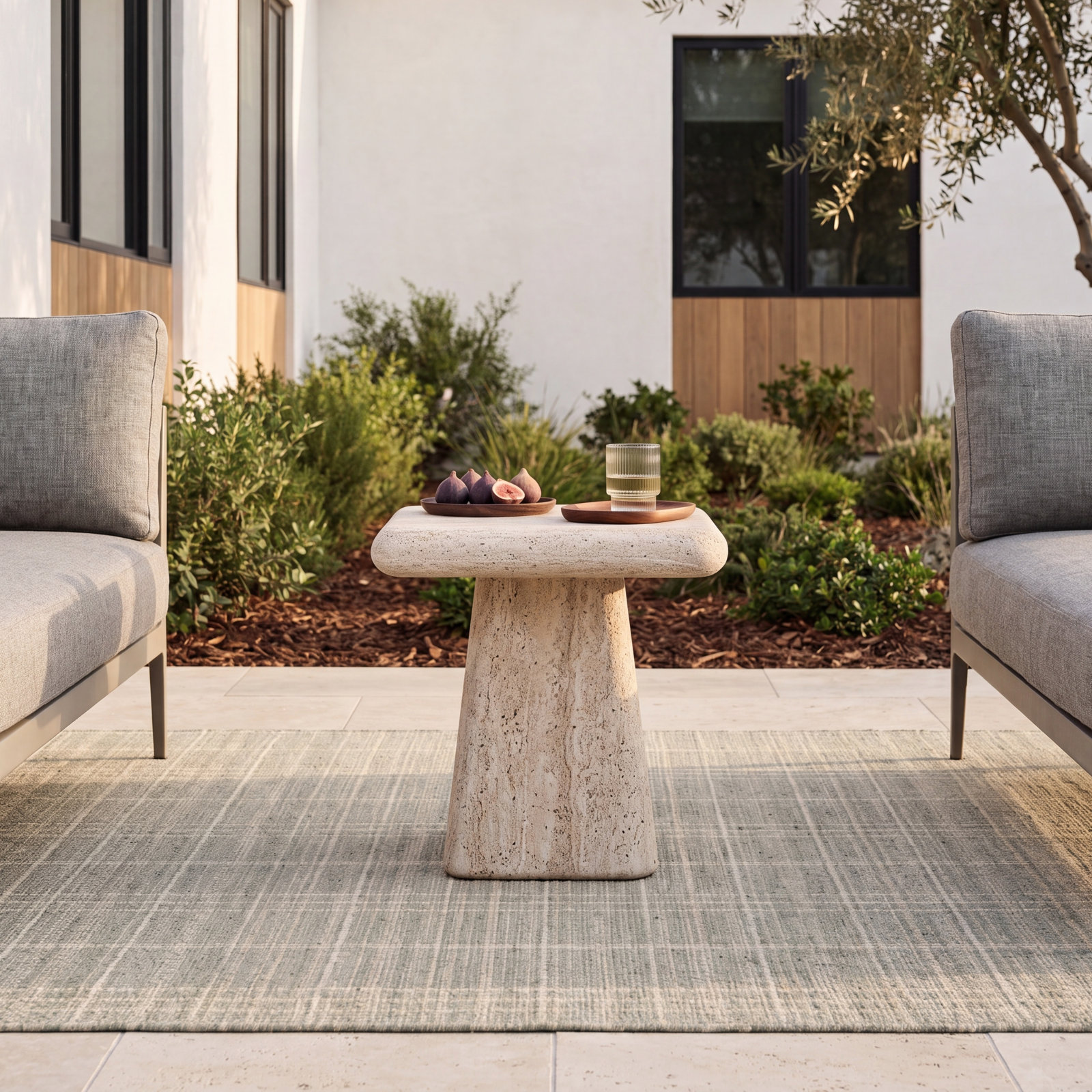 Aquitaine 18 " Patio Side Table