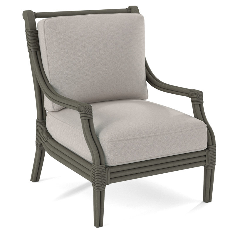 Fauteuil l 32 po Inveron, Pierre grise, Performance texturée blanche; 0865-91