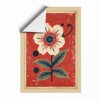 Vintage Bloom Botanical - Framed Print