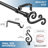 Halliday Adjustable Single Curtain Rod-397777790-397777788