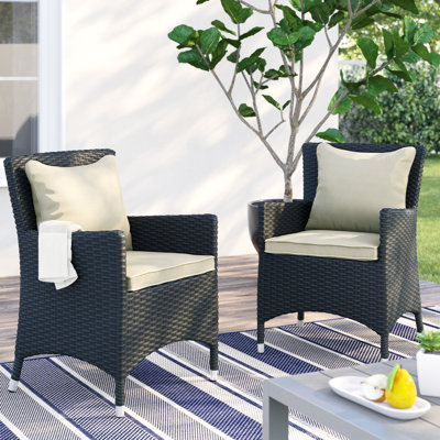 Chaise de patio avec coussin Modway