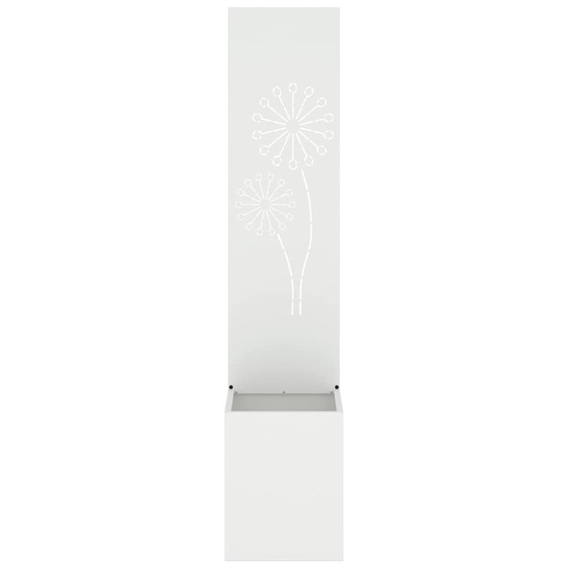 Planter Box, 140cm H x 32cm W x 32cm D, White