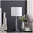 19.75" In Elon Cut Column Modern Table Lamp