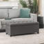 Banc de rangement avec repose-pieds 40 pouces-1159639435