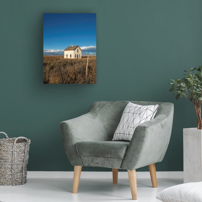 Art sur toile, maison à la maisonologia, H 19 po x l 14 po
