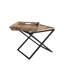 Newak Tray Top Cross Legs End Table