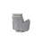 Upholstered Power Rock Swivel Recliner Chair-925351749