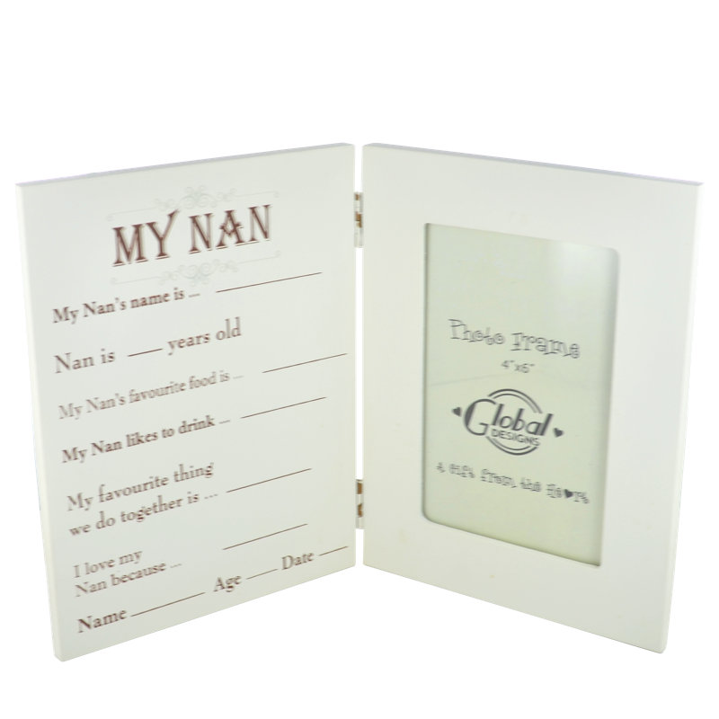 Barni Cream Wood Matte Picture Frame