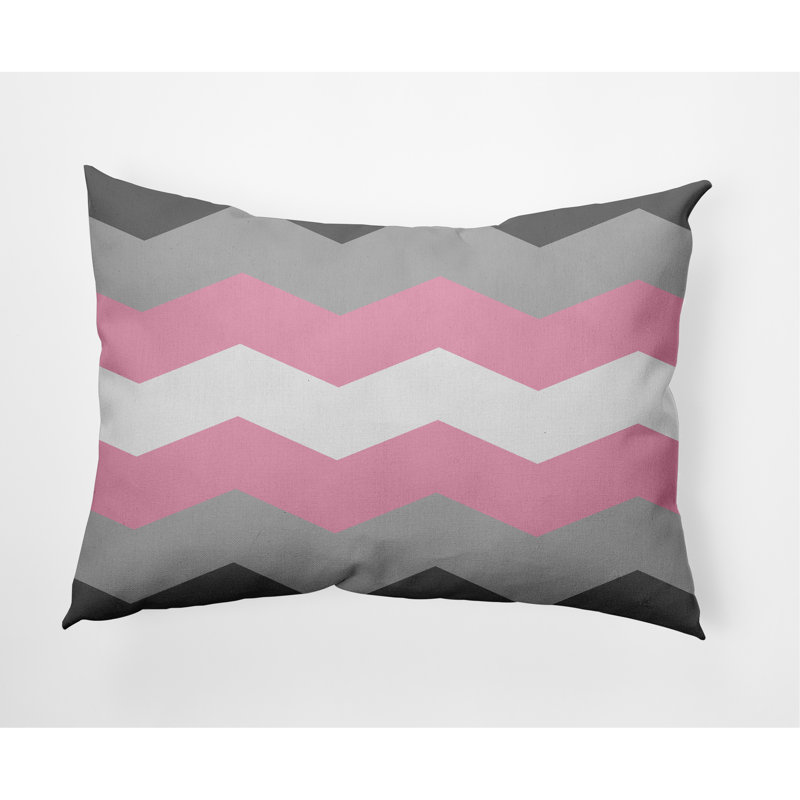 Coussin Stallworth, Rose/gris