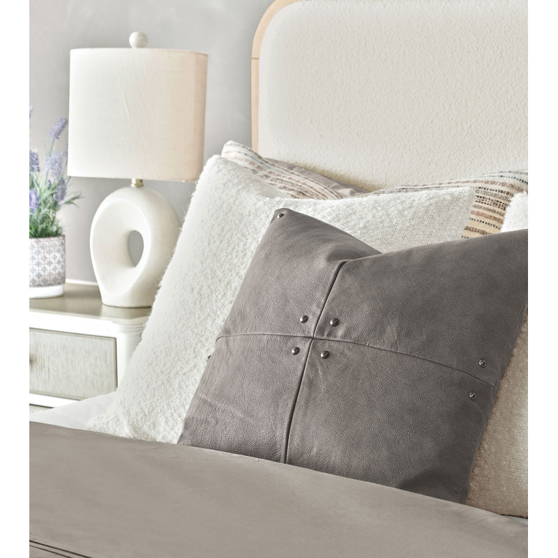 Telluride Square Pillow Cover & Insert, Faux Down
