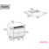 Clea Modern 2-Drawer Nightstand w/ Open Shelf - Bedside Table W17.7'