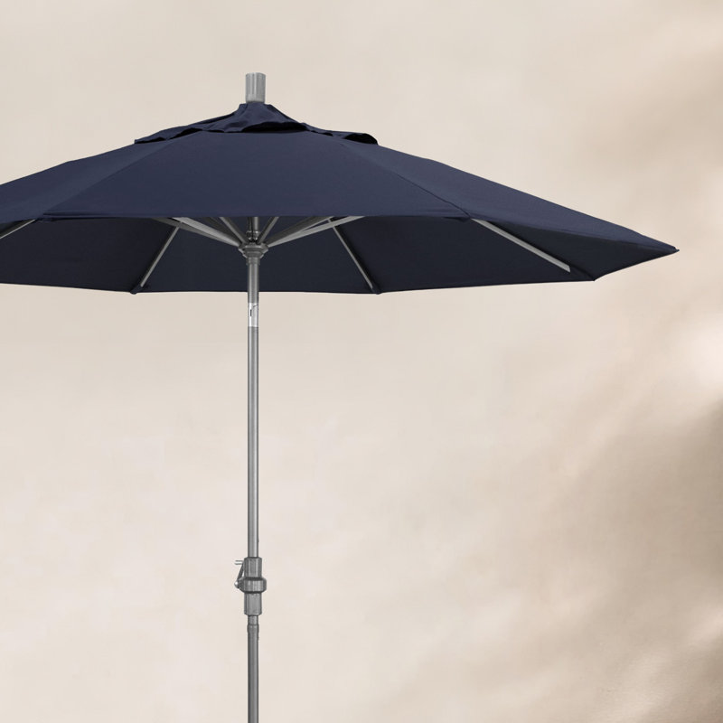 Lisah 9' Umbrella, Navy Blue Performance Canvas