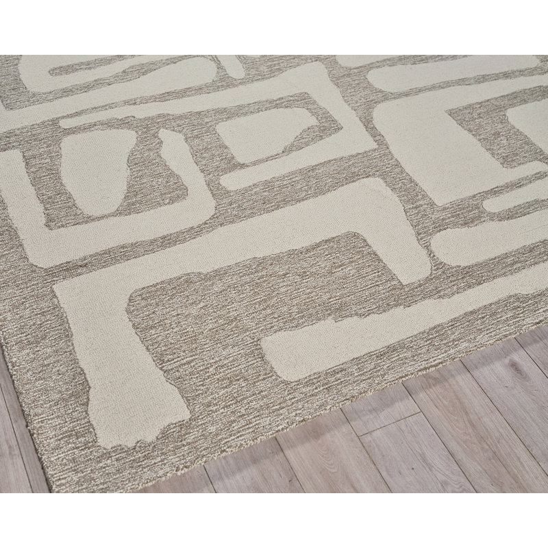 Hand Tufted Abstract Area Rug