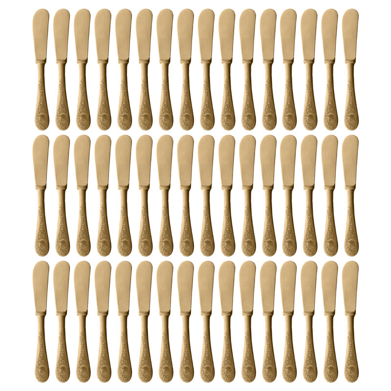 Diana Butter Knife, Ice Gold
