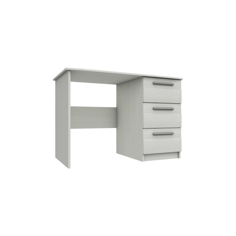 Mcginley Solid Wood Base Computer Desk, White