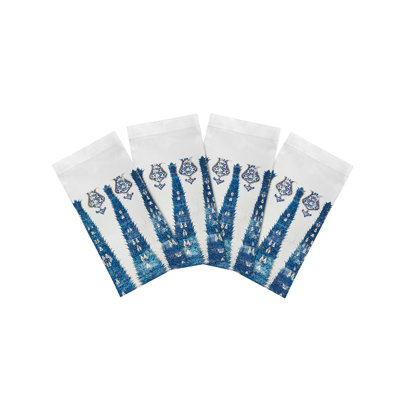 Topkapi Garden Cotton Sateen Dinner Napkins