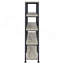 Bibliothèque Driftwood et double largeur