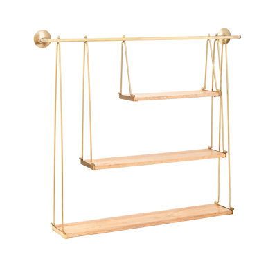 Woburn 3 Piece Square Floating Shelf