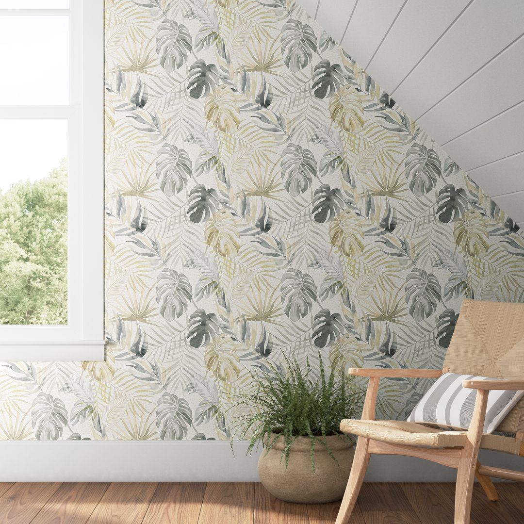 Bagnell Wallpaper Roll Beachcrest Home™ 