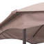 Sunjoy 13 pi. L 11,5 pi. D Pavillon de jardin à structure en métal, pavillon à double toit avec comptoir de bar latéral pour terrasse de jardin