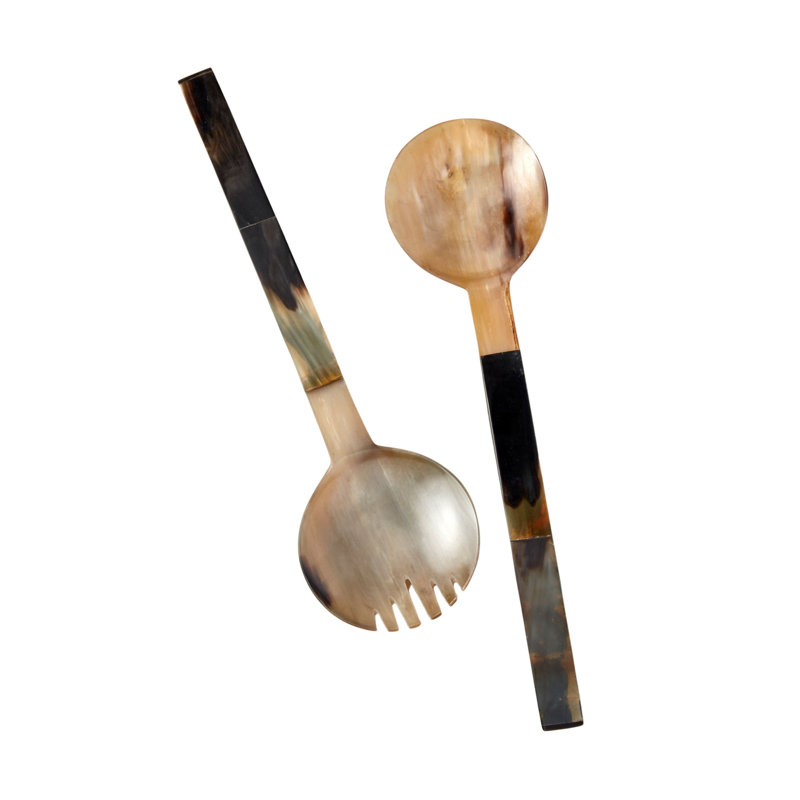 Mosaic Horn Oversized Serving Set