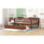 Lit de jour simple en bois avec deux tiroirs, noyer-720793752-720793750