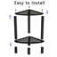 Stainless Steel Corner Shower Stool