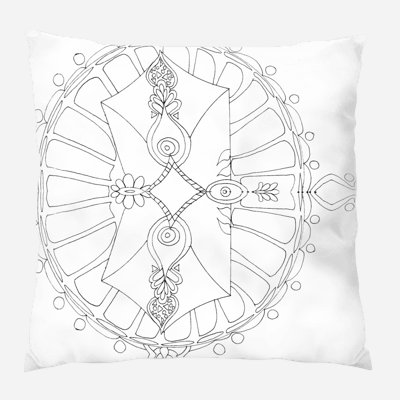 Reversible Throw Pillow