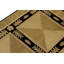 Tapis noir de haute qualité noué à la main