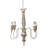 Suspended luminaire with adjustable chain